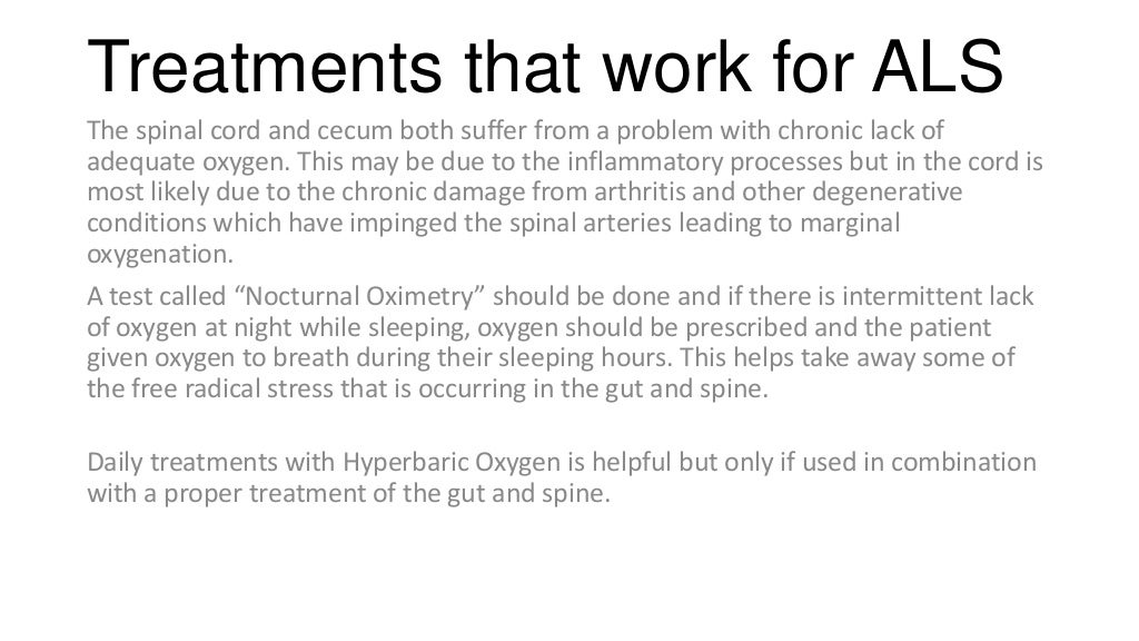 Healing ALS Treatment Protocol for Treating ALS Patients
