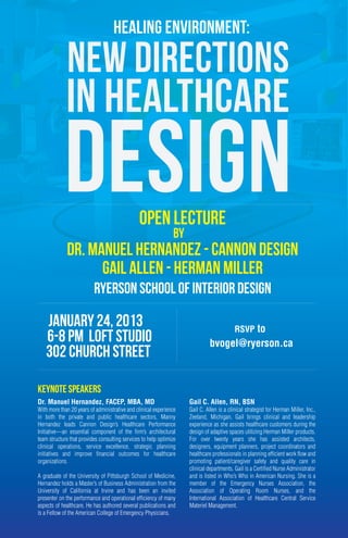 New Directions In Healthcare Design