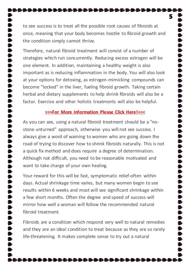 Treating Fibroids Uterus Naturally Treating Fibroids Uterus Naturally