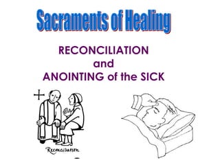 RECONCILIATION
and
ANOINTING of the SICK

 