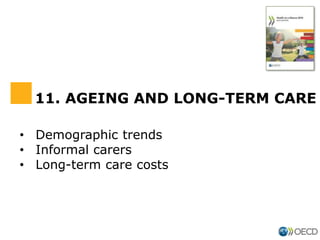 • Demographic trends
• Informal carers
• Long-term care costs
11. AGEING AND LONG-TERM CARE
 