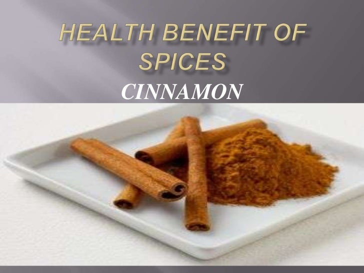 health benefit of cinnamon