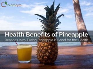 Health benefits-of-pineapple-