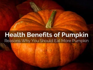 Health benefits-of-pumpkin-