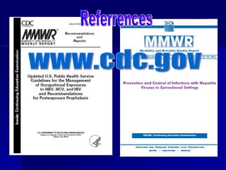 www.cdc.gov Referrences 