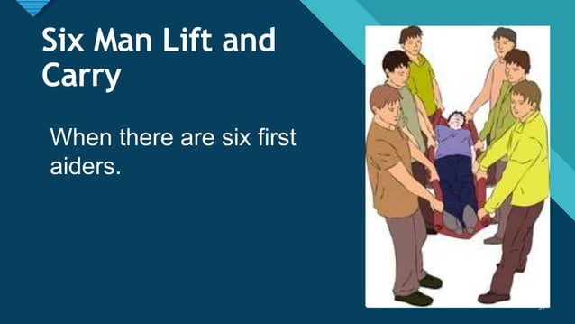 HEALTH - CARRYING AND TRANSPORTING AN INJURED PERSON.pptx