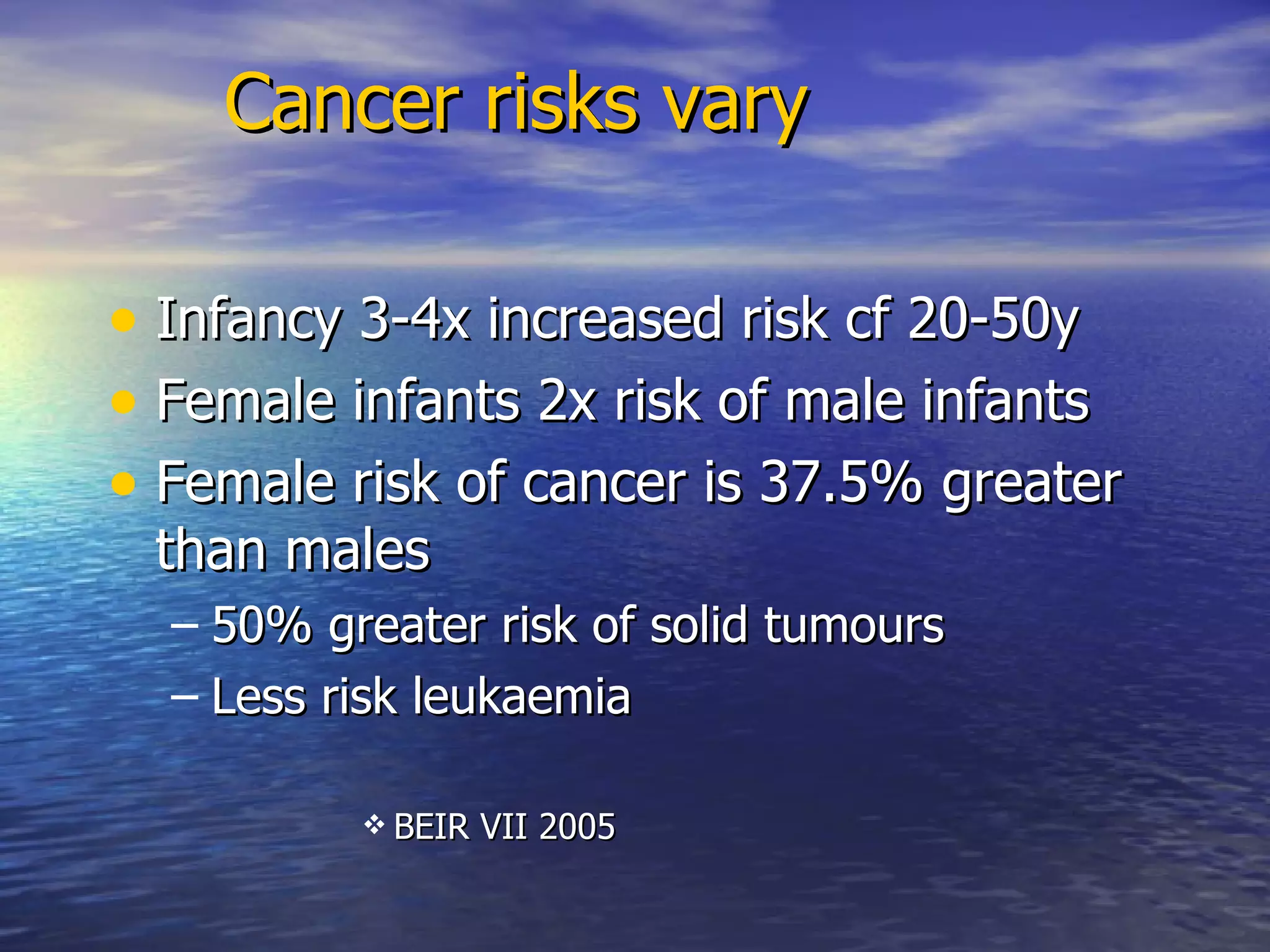 Health Effects Of Radiation Exposure | PPT