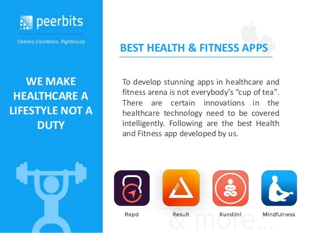 Health Fitness App Portfolio