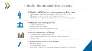 Health in the 21st Century - Launch presentation | PDF