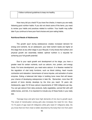 grade 7 health module | PDF