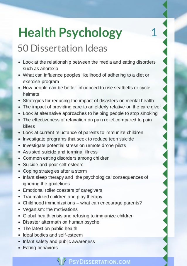 Educational psychology dissertation topics picture