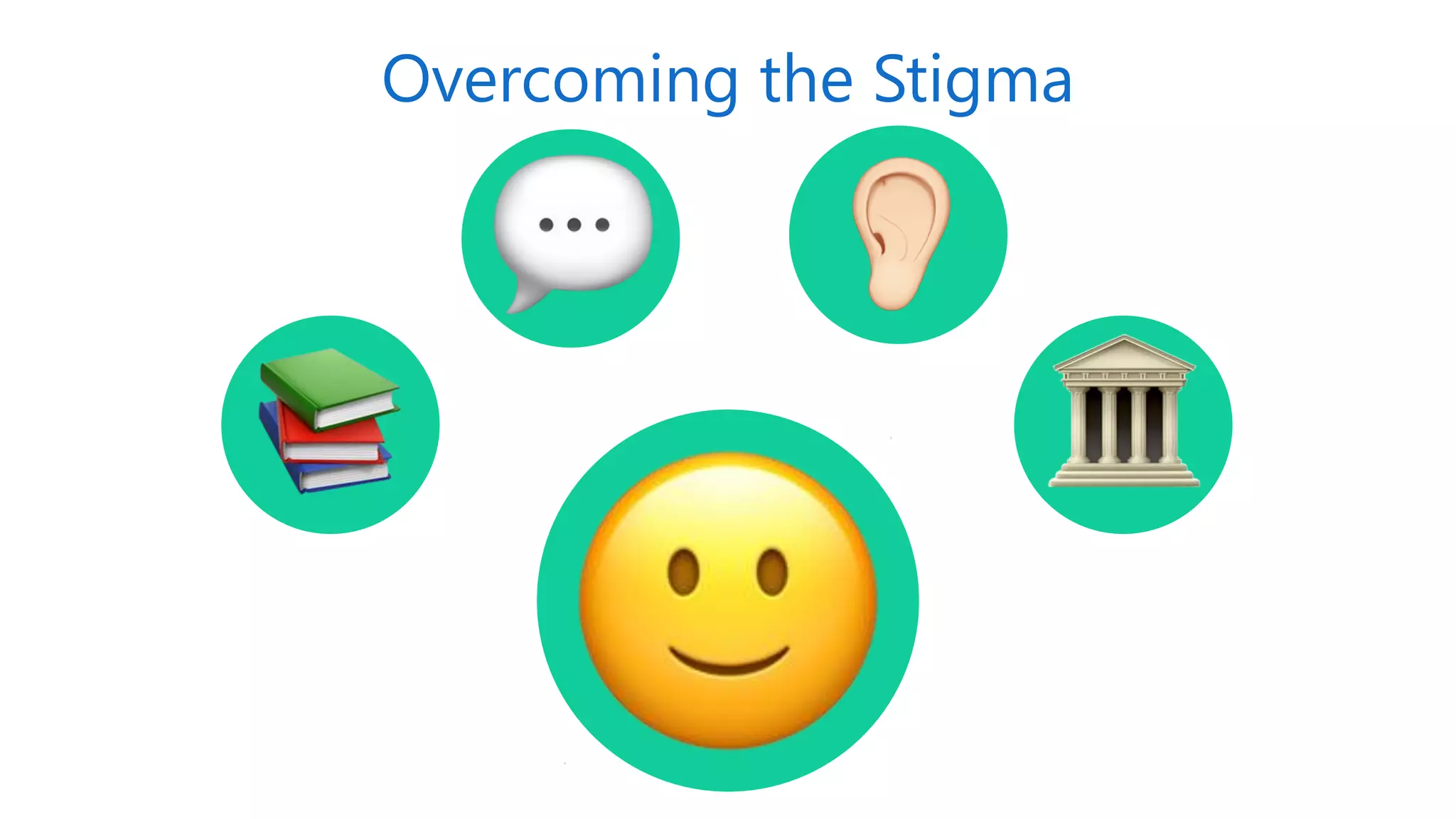 Overcoming the Stigma
 