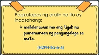 HEALTH 2-CLASSROOM OBSERVATION TOOL 1-Q2.pptx