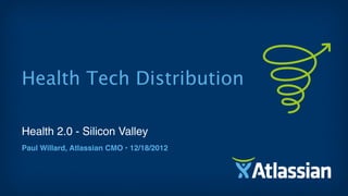 Health Tech Distribution

Health 2.0 - Silicon Valley
Paul Willard, Atlassian CMO • 12/18/2012
 