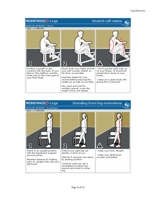 Health 24 & Virgin Active Leg Exercises