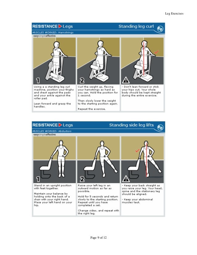 Health 24 & Virgin Active Leg Exercises