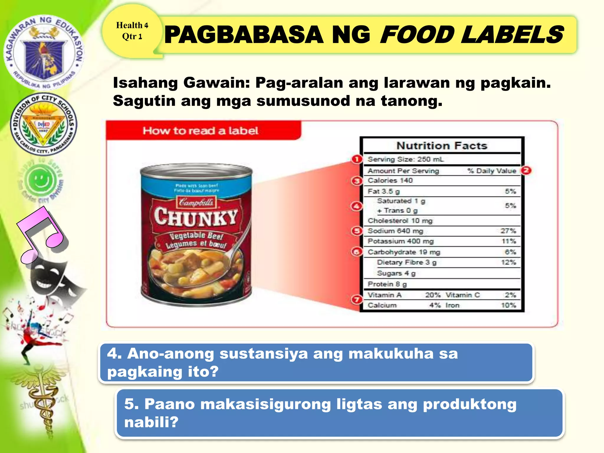 Health Grade 4 1st Quarter Aralin 1 | PPTX