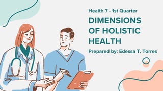 Health7 Q1 Dimensions Of Holistic Health Pdf Pdf