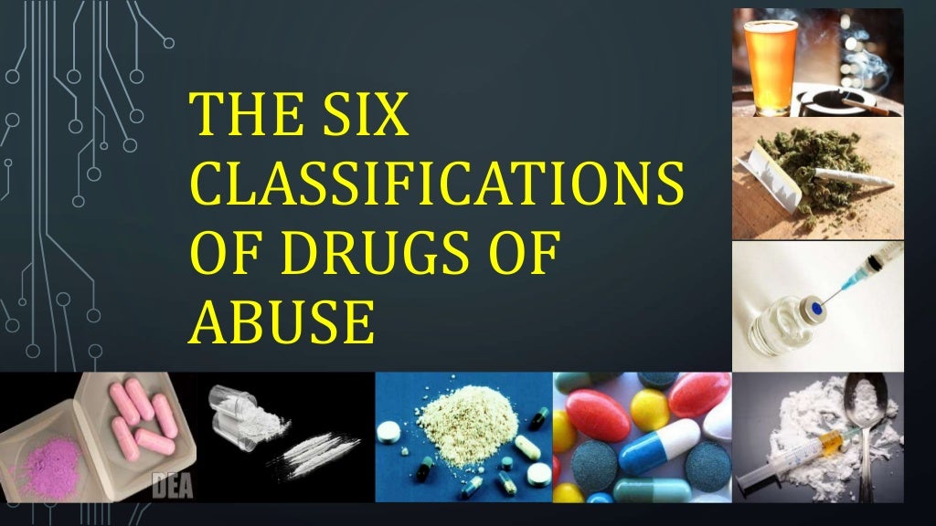 The Six Classifications of Drugs of Abuse (Grade 9 (Mapeh) Health Les…