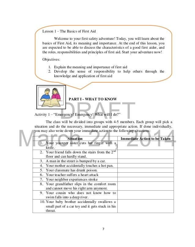 MAPEH Health Grade 9