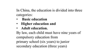 Health and Education System of China | PDF