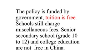 Health and Education System of China | PDF