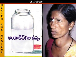 Health and hygiene telugu | PPTX