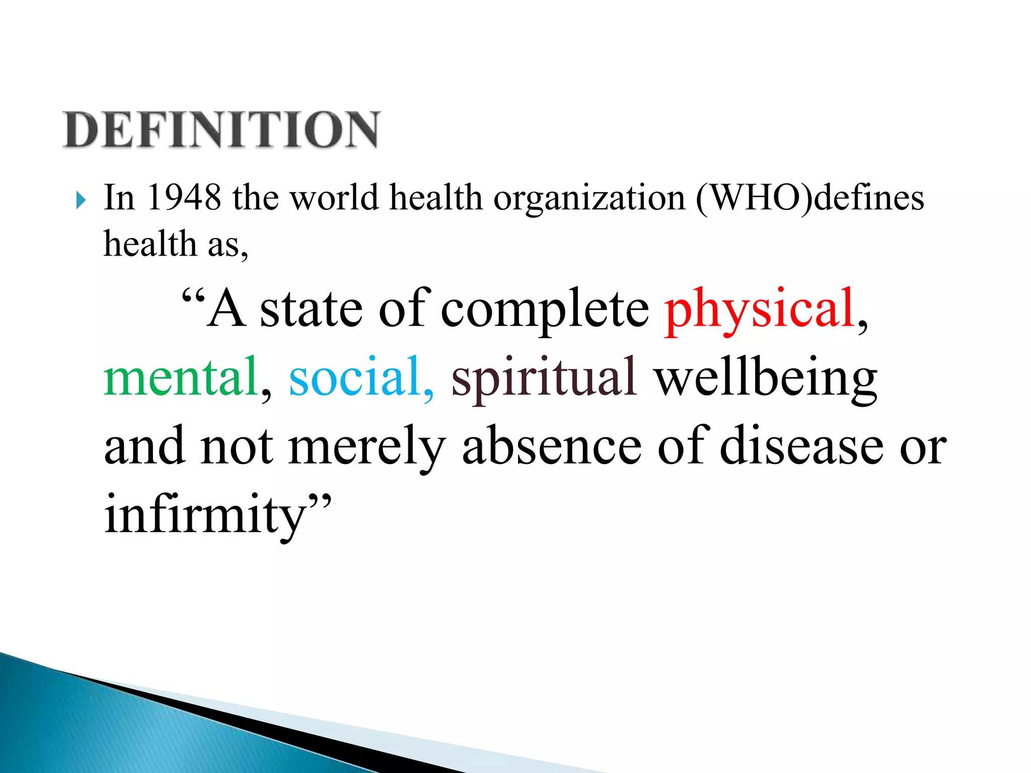Health and illness | PPTX