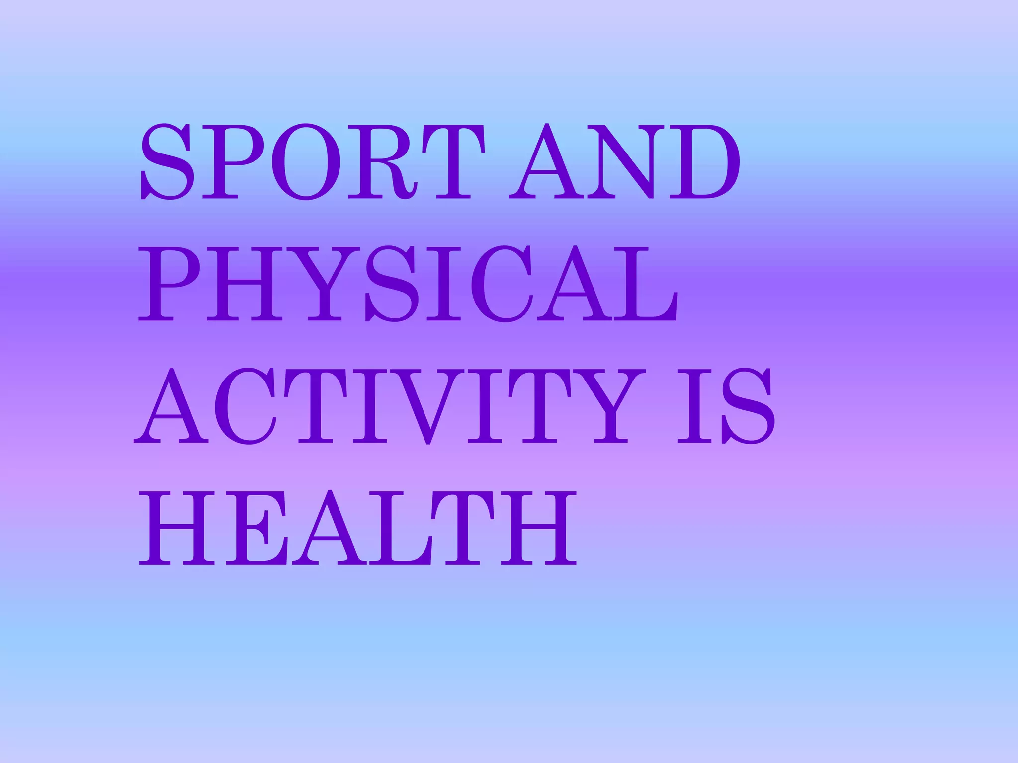HEALTH AND PHYSICAL EDUCATION | PPTX