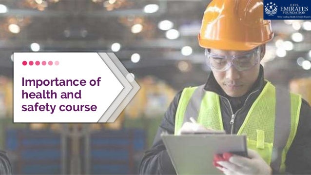 Health And Safety Courses In UAE EHS Emirates Foundation