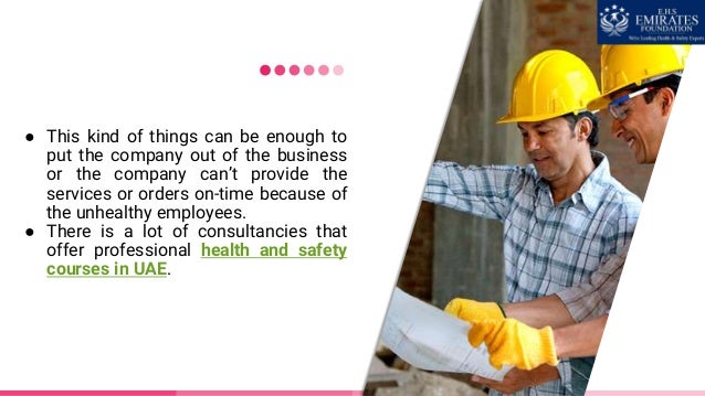 Health And Safety Courses In UAE EHS Emirates Foundation