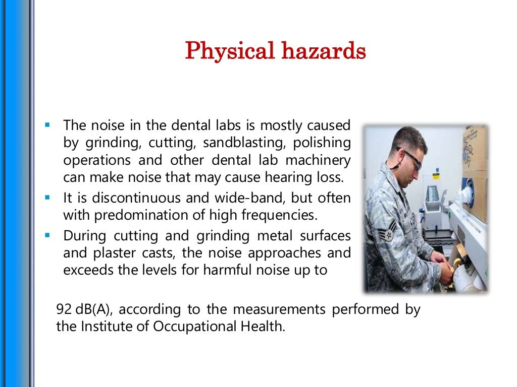 Dental occupational hazards & Safety Practices in Dental Settings