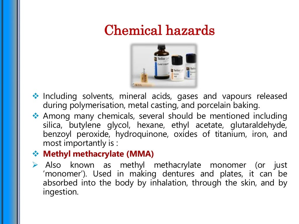 Dental occupational hazards & Safety Practices in Dental Settings