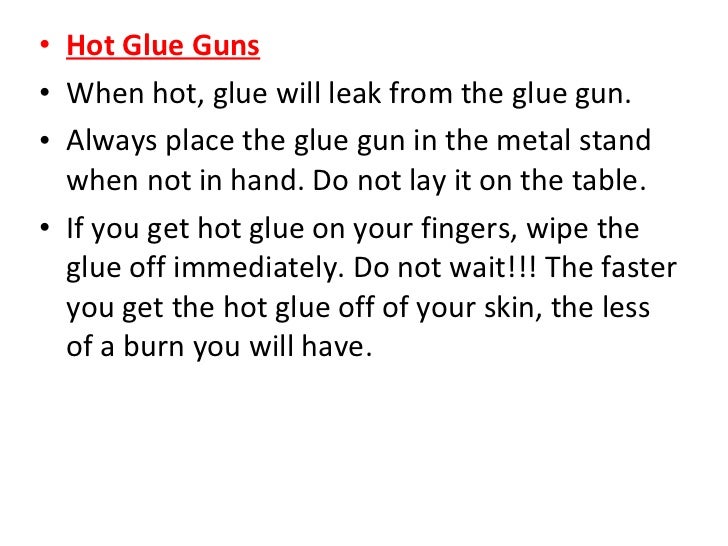 Health and safety in the technology classroom