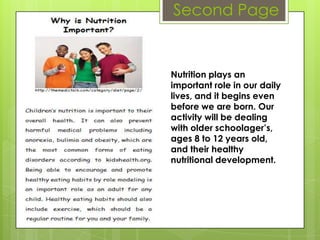 Health and well being of young children | PPTX