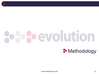 Methodology


Health & Wellbeing Report 2012             11
 