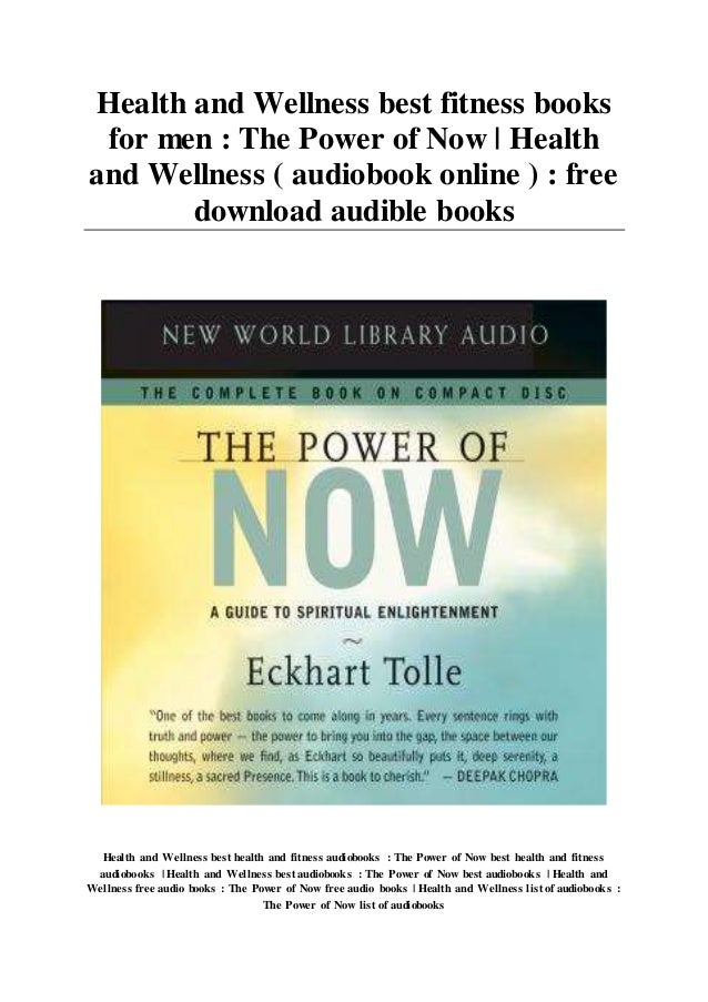 Health and Wellness best fitness books for men The Power of Now