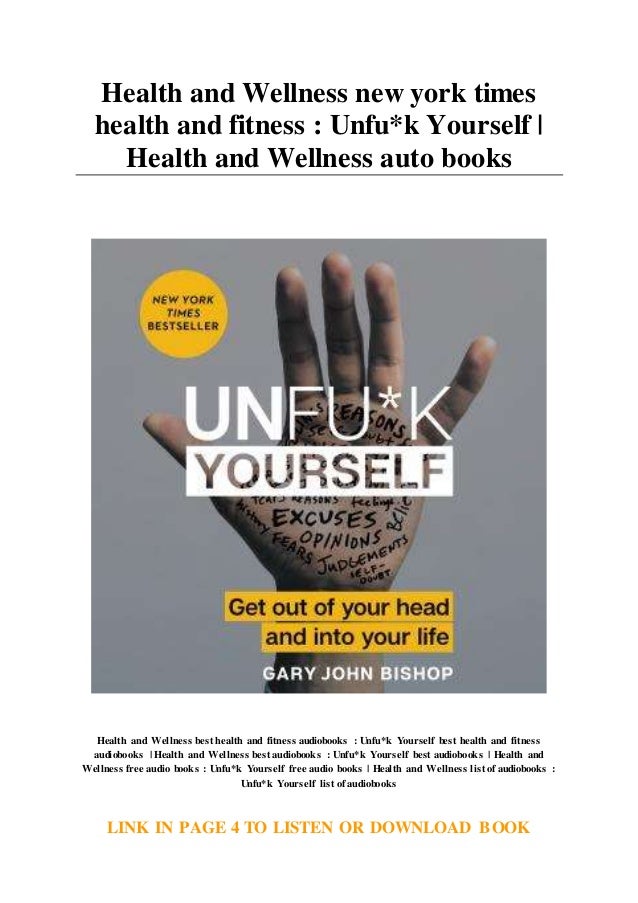 Health and Wellness new york times health and fitness Unfu*k Yourself