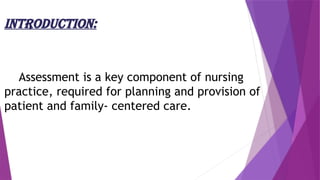 health assessment presentation for post RN 1 | PPTX