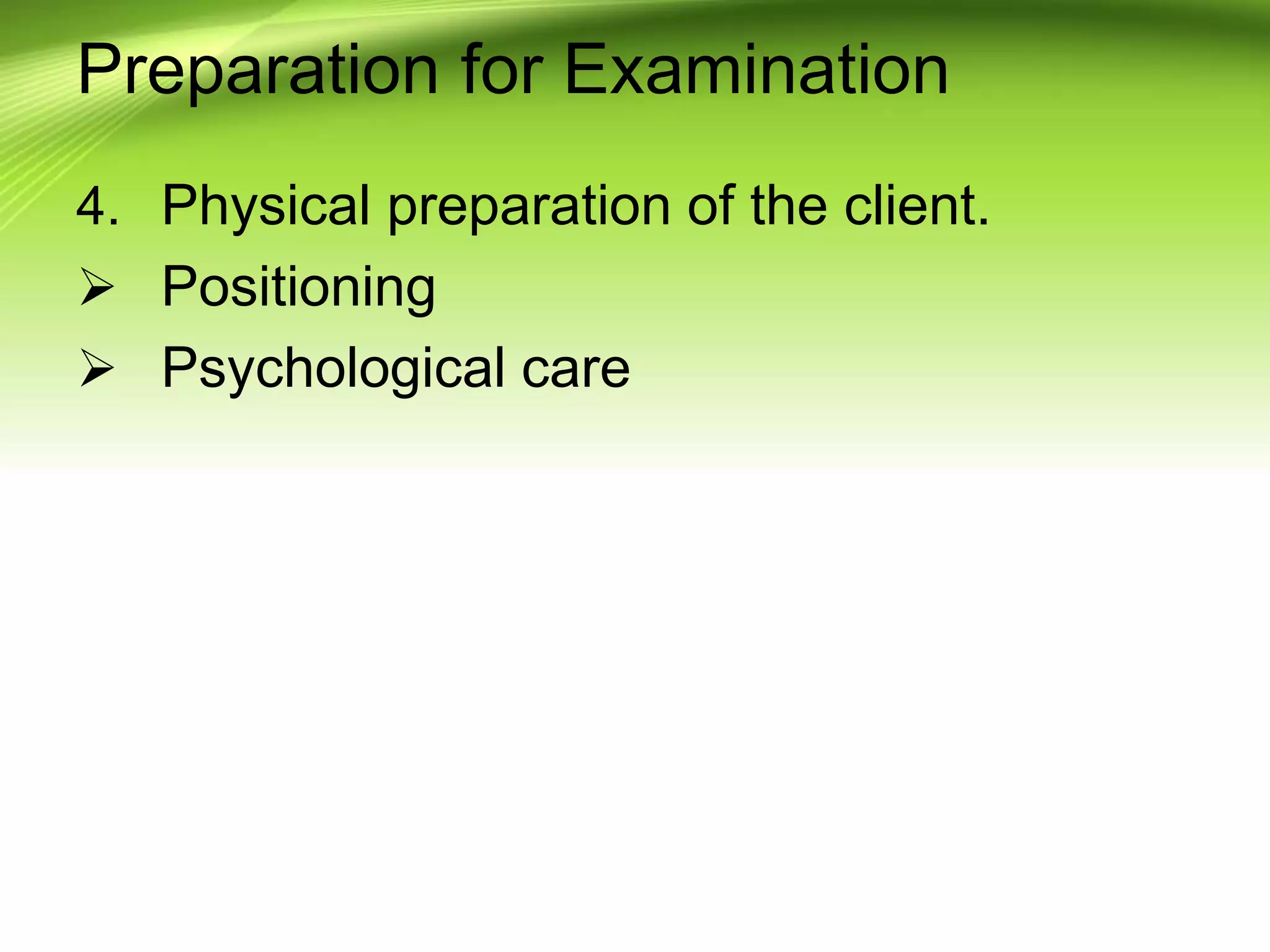 Health assessment physical examination | PPTX