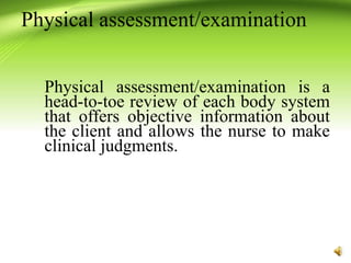 Assessment Examination