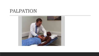 PALPATION
 