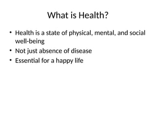 Comprehensive Health Awareness: Promoting Physical and Mental Well ...