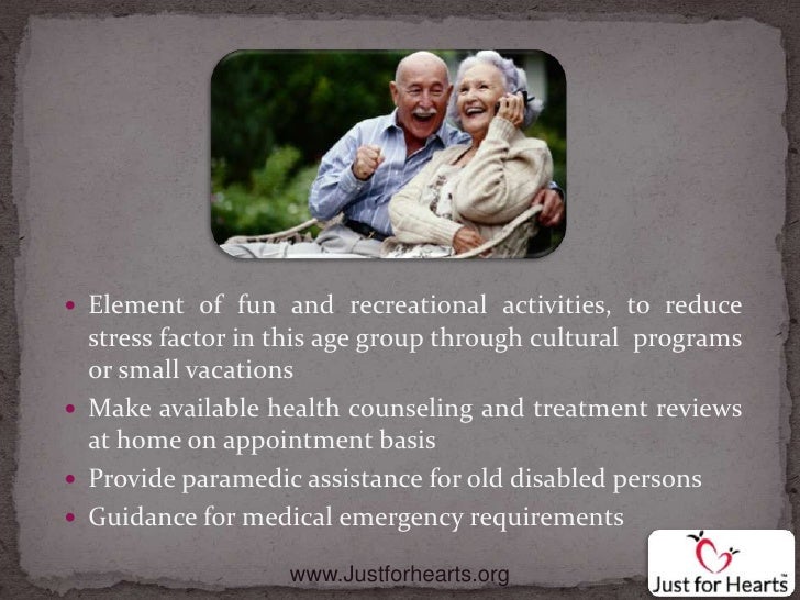 Health awareness and assistance for senior citizens