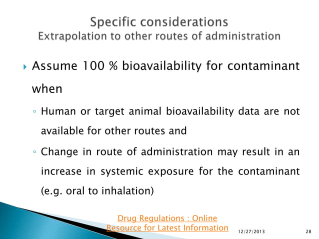 New EMA Requirements Cleaning Validation Limits Based On PDE PPT