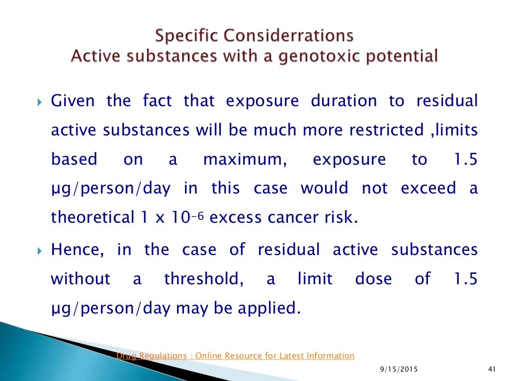 New EMA Requirements Cleaning Validation Limits Based On PDE