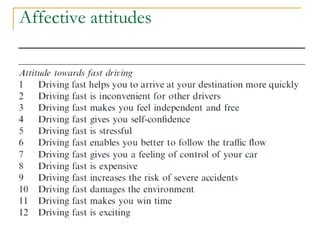 Affective attitudes  