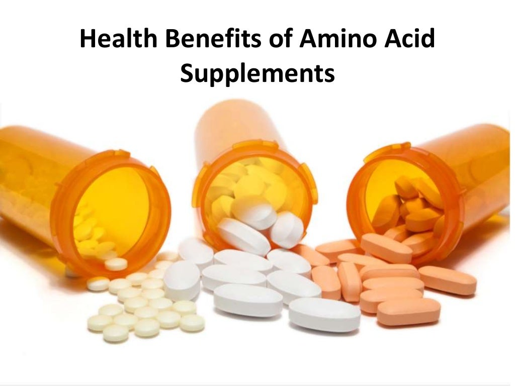 Health benefits of amino acid supplements