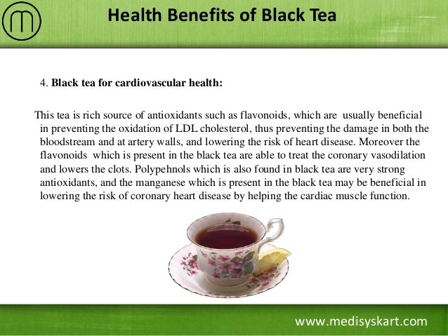 Health Benefits of Black Tea