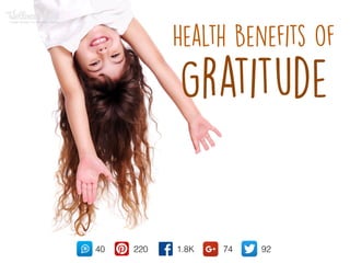 Health Benefits of
Gratitude
1.8K22040 74 92
 
